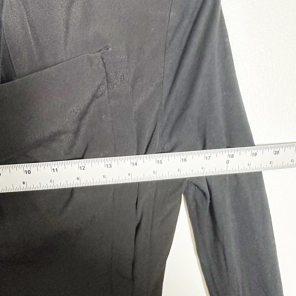 Aritzia Babaton Jacket Womens Size S Black Zip Up Long Sleeve Cowl Neck - Picture 7 of 8